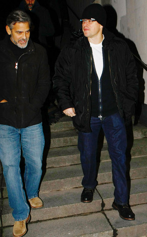 George Clooney, Matt Damon George Clooney, Matt Damon